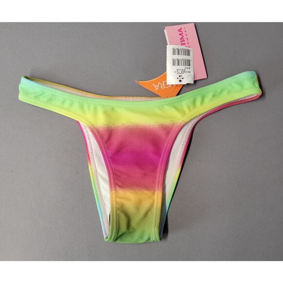 Cia Maritima Bikini Swimsuit Womens Small 38 Top Bottom Brazilian Beach Swimwear - Picture 6 of 16